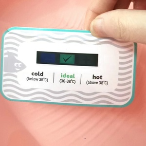 Miếng Dán Thẻ Kiểm Tra Nhiệt Độ Tắm Cho Trẻ Sơ Sinh Trẻ Sơ Sinh Có Màn Hình <span class=keywords><strong>Lcd</strong></span> Dính Chắc Chắn Chống Thấm Nước - Product Image 5