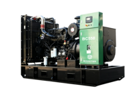 Groupe électrogène diesel de type ouvert 168 kVA 134 kW pour usage commercial et d'urgence