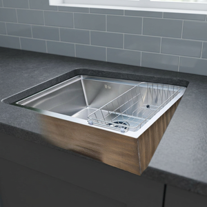OEM ODM Stainless Steel Single Bowl <b>Kitchen</b> <b>Sink</b> Handmade Nano Coated Deep Bowl <b>Sink</b> with Fast Drain <b>Kitchen</b> Accessories - Product Image 1