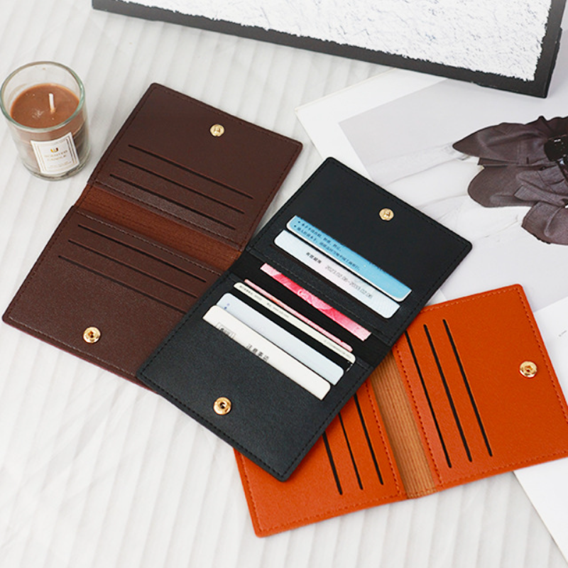 Hot Selling Fashion PU Leather Card