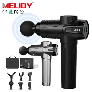 Massage Gun Angled Handle Deep Tissue Muscle Percussion With Heat Booster Mini Handheld Bob And Brad