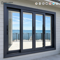 Ventanas y Puertas de PVC Estilo Francés, Múltiples Paneles, Vidrio Aislante, Marcos de PVC, Precio de Ventana Corredera