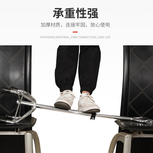 KS Aluminum Alloy Crutch Lightweight Telescopic For Elderly And Disabled Outdoor Use - Product Image 3