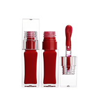 Maquillage végétalien en gros, gloss à lèvres mat, cosmétiques OEM, gloss à lèvres imperméable et longue tenue, gloss à lèvres de luxe avec étiquette privée