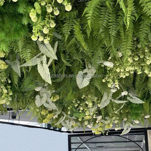 Guirnalda de Hiedra Artificial Realista de PE, Resistente a los Rayos UV y Ecológica, 1x1m, Decoración para Techos de Bodas y Vegetación Artificial - Product Image 4