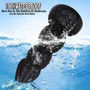 Plug Anale Extra Large a Uovo di Drago Backcourt con Scaglie a Forma di Mostro Novità Giocattolo Sessuale per Uomo e Donna Espansione Anale Morbida per Divertimento - Product Image 3