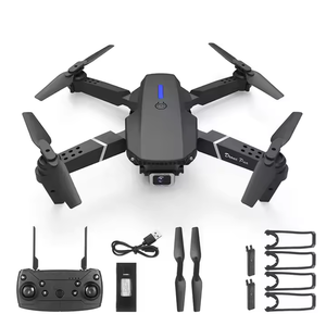 E88 Pro 4K Chuyên Nghiệp Dual Máy Ảnh HD Mini Drone Với Điều Khiển Từ Xa 6-Trục Con Quay Hồi Y 1000M Truyền FPV <span class=keywords><strong>Quadcopter</strong></span> Người Mới Bắt Đầu Đồ Chơi - Product Image 1