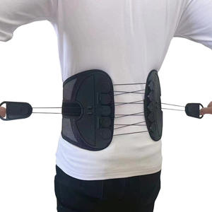 Sabuk Pinggang penyangga punggung, ikat pinggang dan pinggang sistem katrol dapat diatur kustom pereda nyeri - Product Image 5