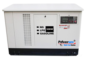 65 DB!!! Powergen 3-giai đoạn cách âm làm mát bằng chất lỏng Lifan ô tô cấp động cơ siêu im lặng Máy Phát Điện Xăng 30Kw - Product Image 4