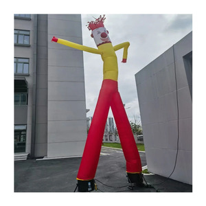 ตุ๊กตาลมเต้นระบำพร้อมไฟ LED รูปคนเต้นลมแบบมีแขนกระดิกได้ สำหรับโฆษณา - Product Image 1