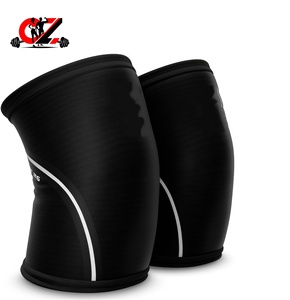 2026 Factory Custom Logo Gym Sports Workout Squats 10mm <b>Weight</b> <b>Lifting</b> Powerlifting Knee Brace Support Pads Compression Sleeves - Product Image 1