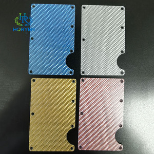 Pelat serat karbon warna komposit 3k 0.3mm 0.4mm 0.5mm 1mm kualitas tinggi - Product Image 1