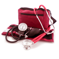 Moniteur de fréquence cardiaque OEM tensiomètre pour bras pour adultes stéthoscope manuel à double tête stéthoscope à double tube tensiomètre anéroïde