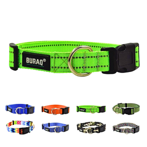 Nylon Snap Dog <b>Collar</b> Adjustable Comfortable Pet <b>Collar</b> with Quick Release Buckle for Daily Walking and Training - Product Image 3