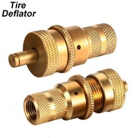 Dégonfleur de pneu tout-terrain dégonfleur de pneu en laiton accessoires universels pour pneus de voiture camion moto et ATV