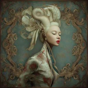 Pintura al Óleo de Retrato Personalizada Pintada a Mano sobre Lienzo, Figura de Mujer Moderna de Artista Profesional, Arte de Pared para Sala de Estar, Decoración de Hotel, Venta al Por Mayor OEM - Product Image 1
