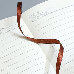 Hadiah promosi bisnis Navy Blue A5 sampul keras <span class=keywords><strong>Notebook</strong></span> jurnal kulit dengan Logo - Product Image 5