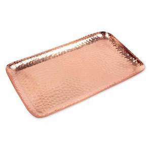 ถาดเสิร์ฟทองแดงขัดเงาคุณภาพสูง - Product Image 1