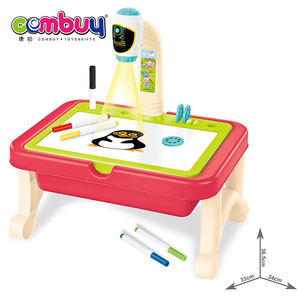 لبنات البناء 2in1box طاولة رسم بروجكتر لعبة الرسم - Product Image 2