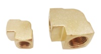 Raccord coudé fileté en laiton forgé HT, 90 degrés, 1/2"NPT, connexion femelle, classe 150, modèle 309-8, personnalisable OEM