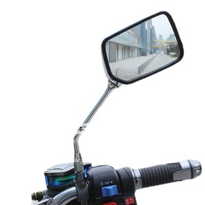 Espejo Retrovisor para Motocicleta Big Turtle King, Espejo de Repuesto para Motocicleta de Calle, Cristal Convexo Cromado de 10 mm - Product Image 2
