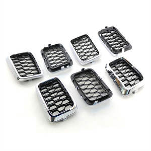 Marco de Parrilla para Jeep Grand Cherokee 2017-2021, Accesorio de Parachoques de Plástico ABS - Product Image 5