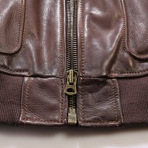 Мужская повседневная куртка из натуральной кожи - Product Image 5