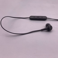 Earphone Nirkabel Wi-XB400 dengan Indikator Baterai LED, Bass Mendalam, Headset Neckband Olahraga dengan Mikrofon, Bermerek