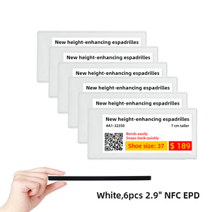 Etiqueta Electrónica de Precio Digital ESL de Alta Calidad, 6 Piezas, 2.9'', Ultrafina, con Pantalla NFC de Papel Electrónico, para Supermercados y Comercios Minoristas - Product Image 2