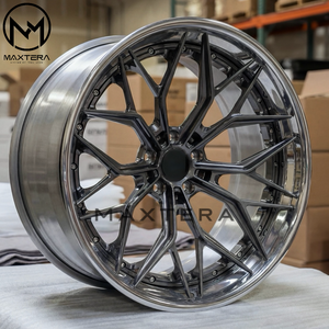 Jantes de voiture de tourisme Maxtera forgées sur mesure AL13 R80 3 pièces pour Porsche 911 <span class=keywords><strong>GT3</strong></span> <span class=keywords><strong>RS</strong></span> BMW M3 M4 M5 <span class=keywords><strong>Audi</strong></span> RS6 G63 AMG en alliage - Product Image 3