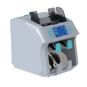 2 contadores de billetes clasificadores automáticos CIS Máquina contadora de dinero con pantalla TFT con 2 bolsillos para clasificación de valor mixto - Product Image 5
