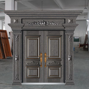 Porte in acciaio a doppia foglia più vendute di TECHTOP-motivi rinascimentali e offerte di acquisto alla rinfusa - Product Image 2