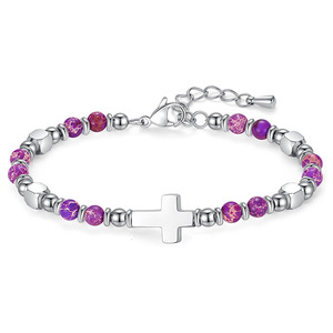 2024 Regalos de graduación Tiny Gemstone Graduation Bracelet Kindergarten 5th 8th Grade High School College Graduation Gifts - Product Image 6