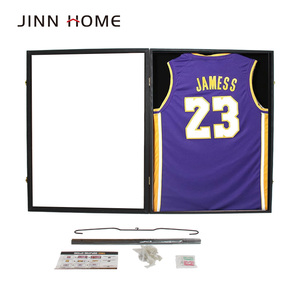 Jersey Display Frame Case-Caja <span class=keywords><strong>de</strong></span> sombra <span class=keywords><strong>de</strong></span> Marcos grandes con protección UV para béisbol, baloncesto, fútbol, Camiseta deportiva <span class=keywords><strong>de</strong></span> fútbol - Product Image 6