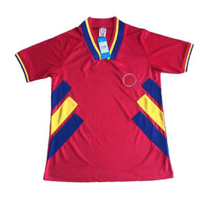 Jersey retro Bulgaria Stoichkov tahun 1994, Swedia, Rumania, jersey sepak bola, pakaian olahraga, perlengkapan sepak bola, setelan olahraga - Product Image 3