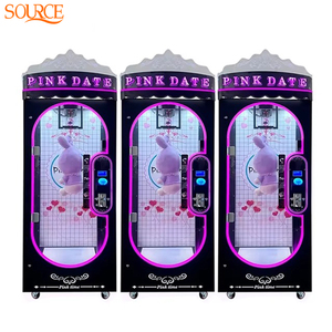 Máquina expendedora de premios SOURCE Scissors Gift Machine, estilo barbería, operada con monedas, modelo Pink Date Scissors, juego de <span class=keywords><strong>arcade</strong></span> para centro comercial - Product Image 5
