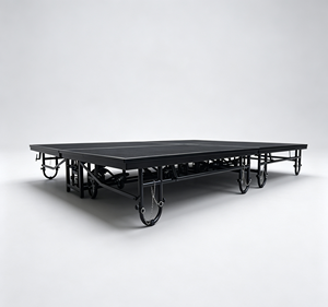 Scène mobile commerciale avec structure en fer détachable, plateforme modulaire, scène pliable - Product Image 1