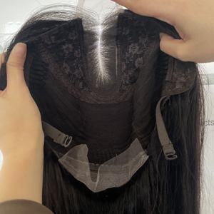 วิกผมปิดหน้าผากแบบตรง 2x6 ลดราคา, วิกผมปิดหน้าผากแบบลูกไม้เนียนเรียบ 200% ความหนาแน่นสูง, วิกผมปิดหน้าผากแบบลูกไม้ 2x6 ราคาถูก ทำจากผมแท้ - Product Image 3