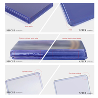 Porte-cartes rigides en PVC transparent de qualité supérieure, 1000 unités, pour cartes de baseball, basketball et autres sports, 35PT, 3x4