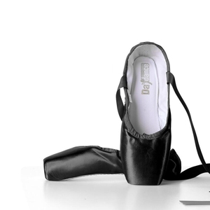 Chaussures de <span class=keywords><strong>ballet</strong></span> plates en satin de haute qualité à lacets <span class=keywords><strong>pour</strong></span> adultes - Product Image 2