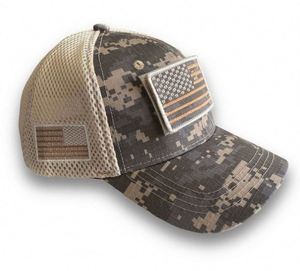 Gorra de Béisbol de Lona con Estampado Animal y Parche de Bandera Americana, Deportiva, Ajustable - Product Image 3