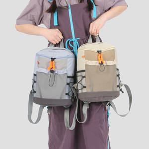 Sac à dos de randonnée SaintDaFe, grande capacité, léger, en nylon, décontracté, pour le sport, unisexe, gris, violet, vert, bleu, kaki - Product Image 3