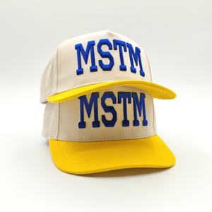 หมวกเบสบอลผ้าอ๊อกซ์ฟอร์ดปักลายด้วยมือหลากสี ลายจุดอาร์ไกล์ พิมพ์โลโก้ 5 ชิ้นส่วน ปรับขนาดได้ ใช้ได้ทั้งชายและหญิง - Product Image 4