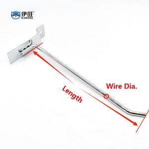 Gancho Metálico de Una Sola Línea para Colgar Ropa en Estantes de Supermercado - Product Image 5