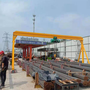 Dijual Pabrik Langsung Bengkel Kecil Mobile Shipped Gantry Crane 1 2 <span class=keywords><strong>3</strong></span> 5 7.5 10 Ton Luar Ruangan Bingkai A Line Crane - Product Image 2