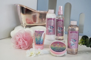 Personalizado al por mayor cuidado del cuerpo baño ducha <span class=keywords><strong>Spa</strong></span> Set accesorios belleza regalo Sets 8PCs Coffrets Cadeaux Box promocional bañera producto - Product Image 2
