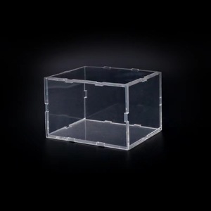 Thích hợp cho 3D Mini Giày <span class=keywords><strong>Keychain</strong></span> hộp cho AJ tùy chỉnh Mini rõ ràng hộp giày nhựa - Product Image 6