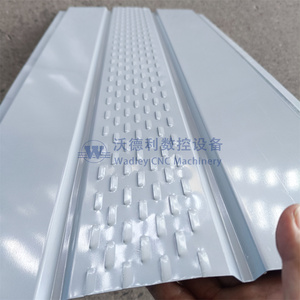 Full Automatic External Outdoor Decorative Roof Vent Soffit Roll Forming <b>Machine</b> - Product Image 3