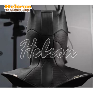 Máscaras de Batman de Alta Gama, Armadura de <span class=keywords><strong>Goma</strong></span> Suave para Adultos, para Juegos de Rol de Superhéroes, Festivales de <span class=keywords><strong>Halloween</strong></span> y Eventos - Product Image 3