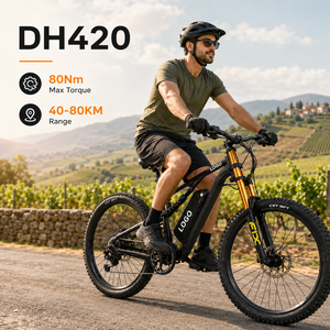 Bicicleta Eléctrica de Montaña DH420 750W 20AH DH420 E-MTB 50km/h 80KM de Autonomía Estilo Deportivo - Product Image 1
